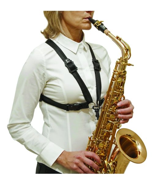 BG Arnés(correa) Saxo Alto / Tenor Mod. S41-SH, mosqueton ABS, para Mujer