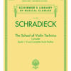 HL Schradieck The School of Violin Technics (1-3 Completed)