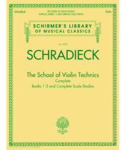 HL Schradieck The School of Violin Technics (1-3 Completed)