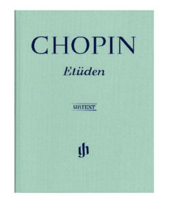 Henle Piano repertorio Chopin, F. Estudios, tapa dura HN229