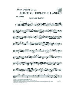 Alternative view of Ricordi Textos Solfeo Pozzoli E. Solfeo hablados y cantadas Nivel 3