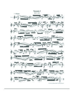 Alternative view of Baerenreiter Violin Repertorio Bach, J.S. Sonatas y partitas para violín solo BWV 1001-1006