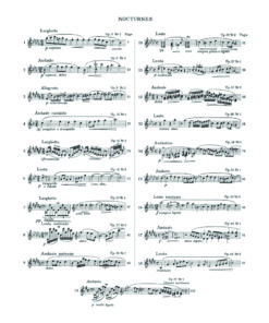 Alternative view of Piano Repertorio Chopin, F. Nocturnos (edic. Paderewski)