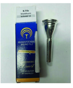 Alternative view of Bruno Tilz Schmidt Boquilla Corno Francés 11, plateada