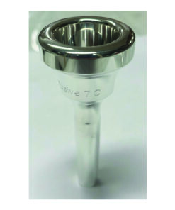 Alternative view of JK Exclusive Boquilla Trombon 7C, plateada, tudel delgado