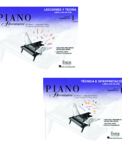 HL Método piano Faber Piano Adventures, español, Combo 1: Lecciones y Técnica