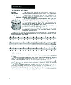 Alternative view of HL Percusion Métdos Haskell Harr, Drum Method, for band and orchestra, libro solo