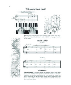 Alternative view of Willis Método Thompson, J. Curso Moderno de piano Grado 1 Lessons