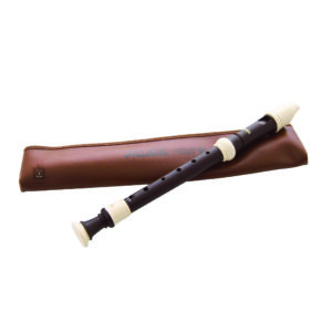 Aulos Haka (efecto madera) Flauta Dulce Soprano 703BW Digitación Barroca