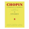 Piano Repertorio Chopin, F. Estudios (edic. Paderewski)