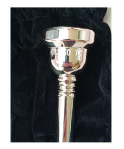 Griego Artist, Boquilla Trombón, tudel ancho, 7C, plateada