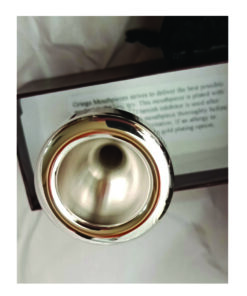 Alternative view of Griego Artist, Boquilla Trombón, tudel ancho, 7C, plateada