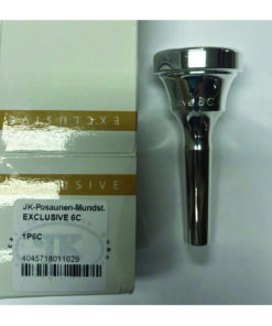 Alternative view of JK Exclusive Boquilla Trombon 6C, plateada, tudel delgado